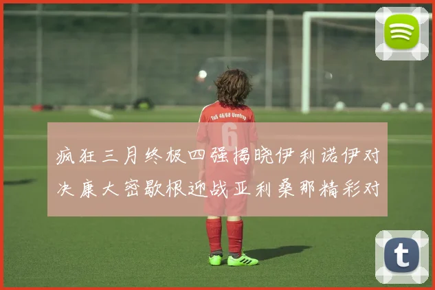 疯狂三月终极四强揭晓伊利诺伊对决康大密歇根迎战亚利桑那精彩对决即将上演
